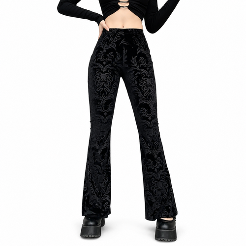 Dark Vintage Floral Pants