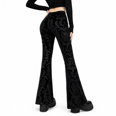 Dark Vintage Floral Pants