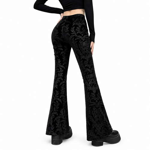 Dark Vintage Floral Pants