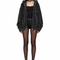 SS26 3/4 Raven Buckle Zip Hoodie