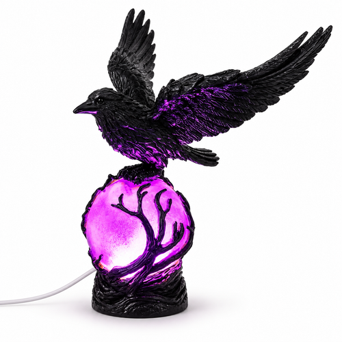 Raven Orb Lamp