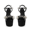 Black Spiked Heels