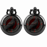 Raven Pocket Watch