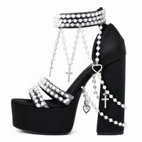 Pearls Heels