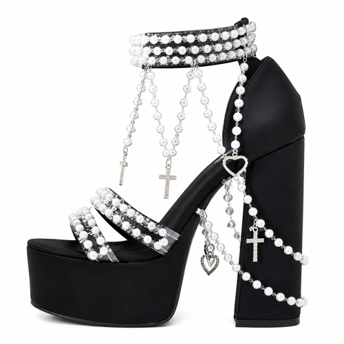 Pearls Heels