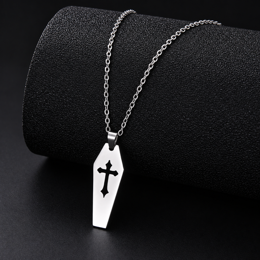 Unift Goth Gothic Cross Necklace