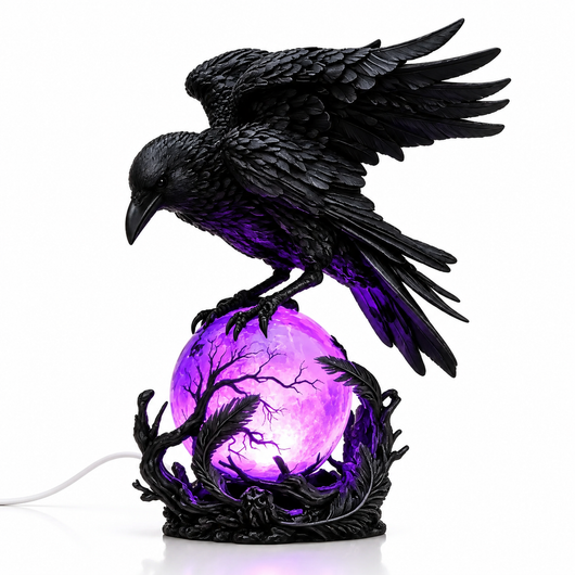 Raven Orb Lamp