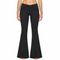 Goth Dark Low Waist Flare Pants