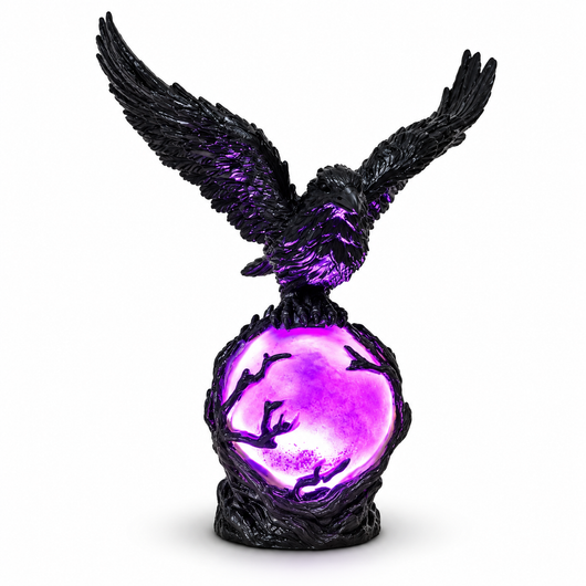 Raven Orb Lamp