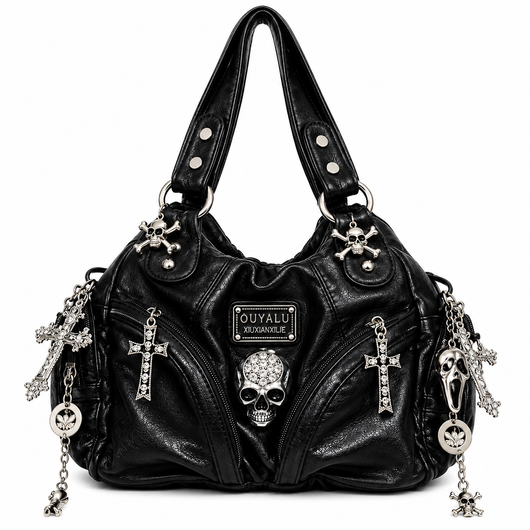 Nocturne Gothic — Cathedral Skull Bag