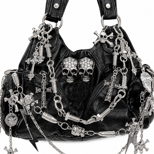 Nocturne Gothic — Cathedral Skull Bag