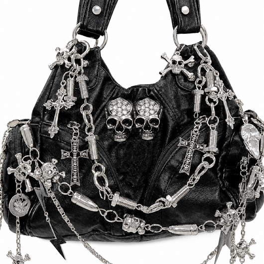 Nocturne Gothic — Cathedral Skull Bag