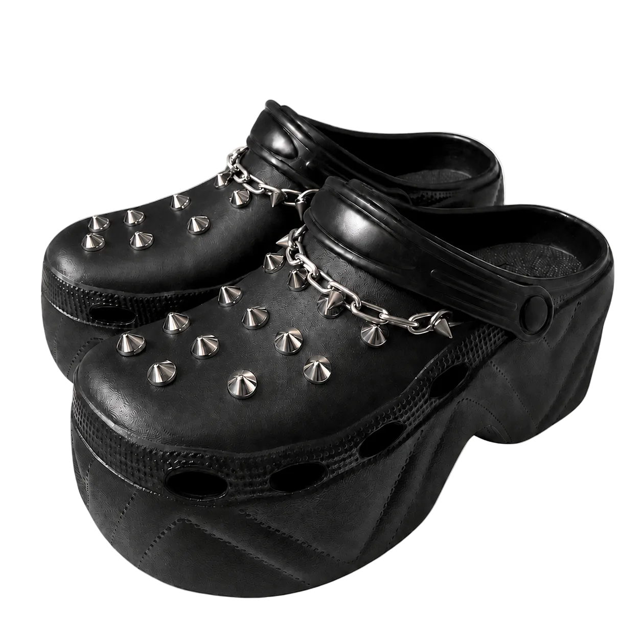 Personalized Goth Crocs