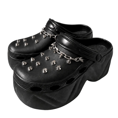 Personalized Goth Crocs