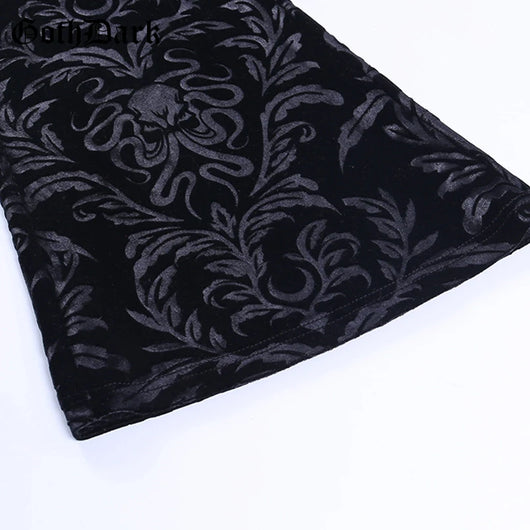 Dark Vintage Floral Pants