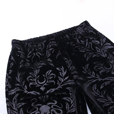 Dark Vintage Floral Pants