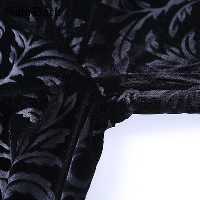 Dark Vintage Floral Pants