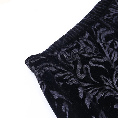 Dark Vintage Floral Pants