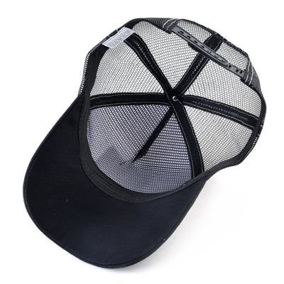Baseball Cap With Bat Embroidery