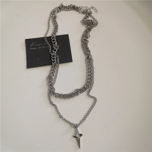 Punk Rock Chain Necklace