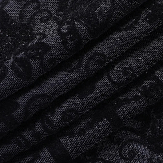 Grunge Mesh Flair Pants