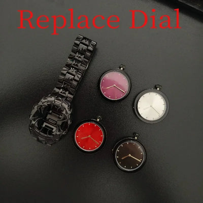 Claw Watch with Removable Interchangeable Dials Option