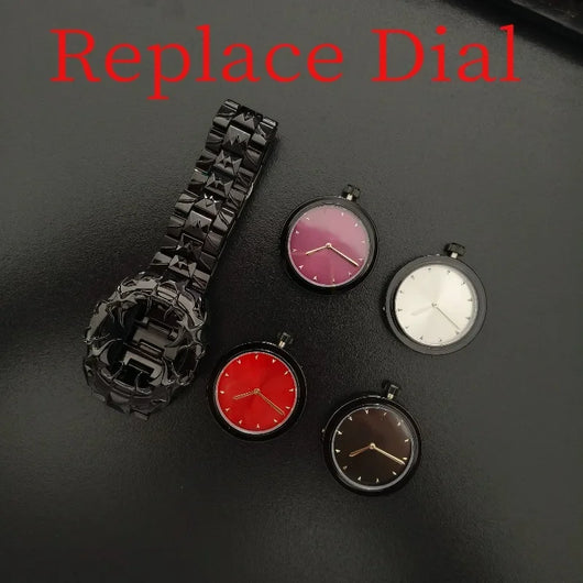 Claw Watch with Removable Interchangeable Dials Option