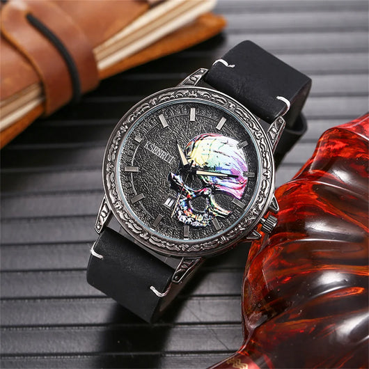 Leather Strap Quartz