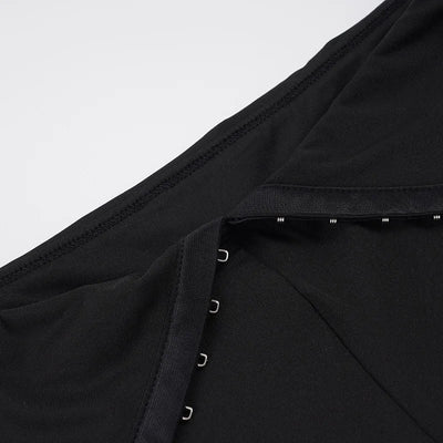 Goth Dark Low Waist Flare Pants