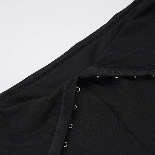 Goth Dark Low Waist Flare Pants