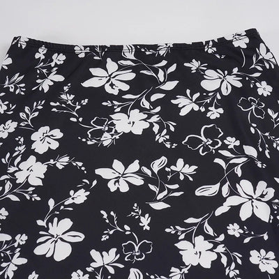Goth Florals Skirt