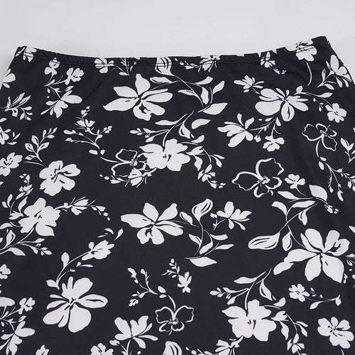 Goth Florals Skirt