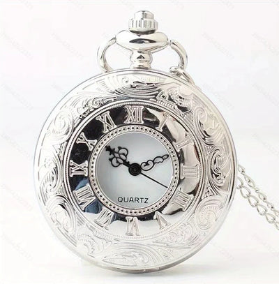 Vintage Black Pocket Watch