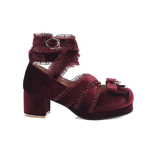Vampire’s Kiss Platform Heels