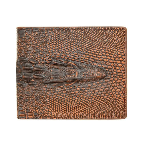 Men's Crocodile Claw Wallet