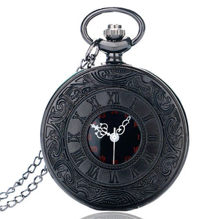 Vintage Black Pocket Watch