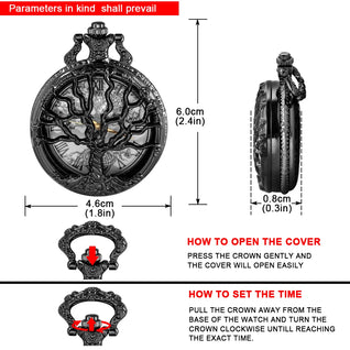 Ink Pocket Watch