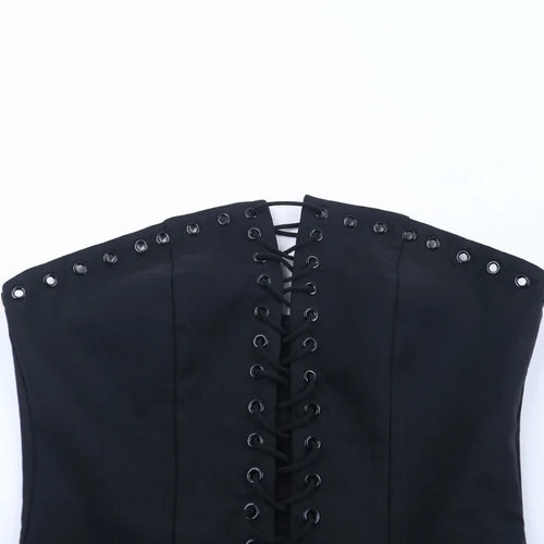 Strapless Punk Corset Top