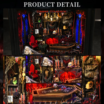 Nocturne Kit Vampire DIY Wooden Puzzle
