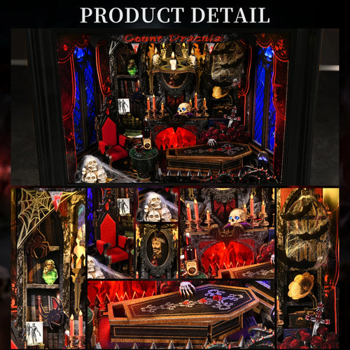 Nocturne Kit Vampire DIY Wooden Puzzle