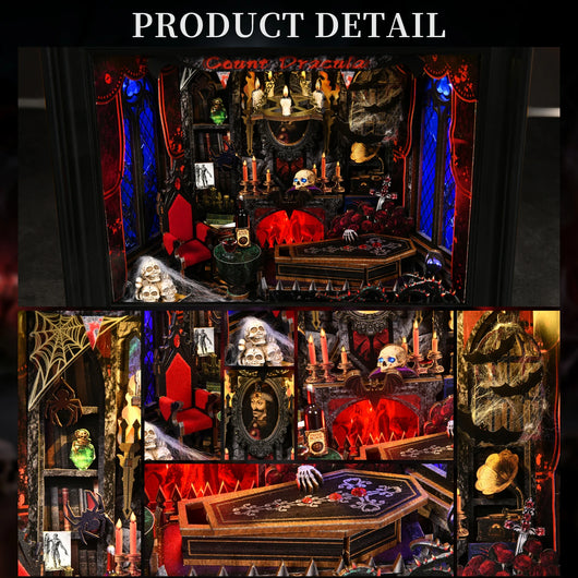 Nocturne Kit Vampire DIY Wooden Puzzle