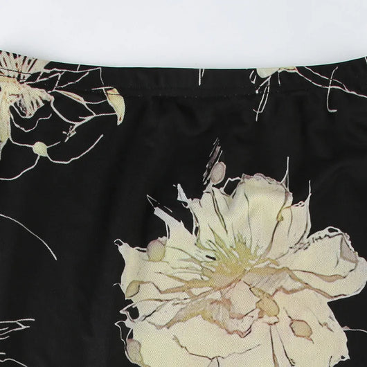 Double Layer Slim Skirt