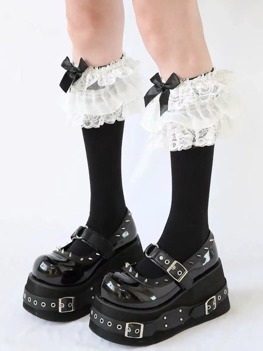 Studded Nocturne Mary Janes