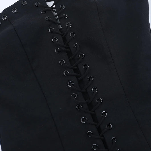 Strapless Punk Corset Top