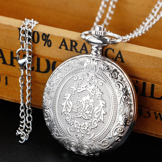 Classic Silver Pocket Watch - (Out of Stock)