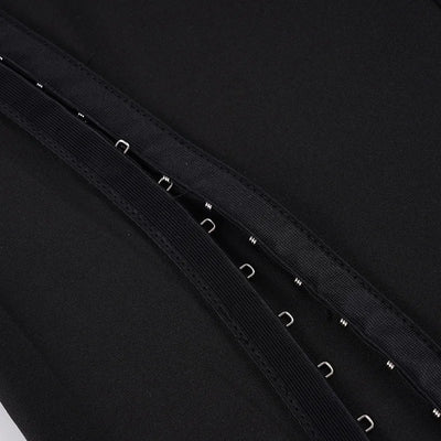 Goth Dark Low Waist Flare Pants