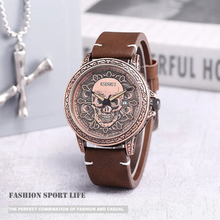 Leather Strap Quartz