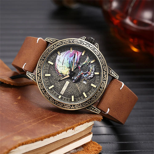 Leather Strap Quartz