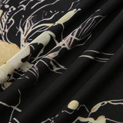 Double Layer Slim Skirt