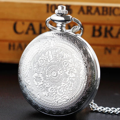 Classic Silver Pocket Watch - (Out of Stock)